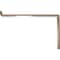 Ekena Millwork Steel Truss Shelf Bracket, Hammered Gold 2"W x 12"D x 7 3/4"H BKTM02X12X07TSHGO - alternate 9